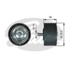 GATES T36530 - V Kayis Gergi Kasnagi - Av Citywide, F - Series, Interlink, Irizar Century, Irizar, K - Series, N - Series, Omnicity, Omniexpress, Omnilink, P,g,r,t - Series, Touring
