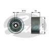 GATES T36742 - Triger Gergi Rulmani - Mercedes 