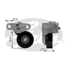 GATES T38159 - V Kayis Gergi Rulmani - Opel Escalade/hummer H2