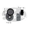 GATES T38236 - V Kayis Gergi Rulmani - Psa Partner / Berlingo