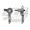GATES T38344 - V Kayis Gergi Rulmani - Opel Astra G-h Corsa B-c-d
