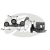 GATES T38429 - V Kayis Gergisi Komple - Mercedes W169-245