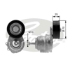 GATES T38498 - V Kayis Gergi Rulmani - Opel Astra J Mokka Corsa D Meriva B Cruze