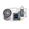 GATES T39023 - V Kayis Gergisi Komple - Vw Golf5-jetta-passat-tiguan-a3
