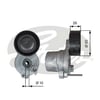 GATES T39338 - V Kayis Gergisi Komple - Mercedes 204-205-212-213-207-238- Glk204-glc253-slk172