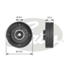 GATES T41174 - Eksantrik Gergi Rulmani - Vw T4