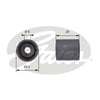 GATES T42044 - Eksantrik Gergi Rulmani - Vw Passat-golf4-caddy-crafter
