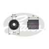 GATES T42045 - Eksantrik Gergi Rulmani - Vw Passat-a4