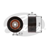 GATES T42162 - Triger Gergi Rulmani - Psa 206/307/fiesta