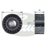 GATES T42170 - Eksantrik Gergi Rulmani - Opel Aveo T250 Cruze