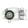 GATES T43060 - Eksantrik Gergi Rulmani - Opel Astra F-g Corsa B-c Vectra B-c