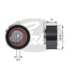 GATES T43117 - Eksantrik Gergi Rulmani - Opel Movano A Vivaro A