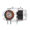 GATES T43158 - Eksantrik Gergi Rulmani - Psa 206/307/300