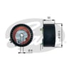 GATES T43236 - Eksantrik Gergi Rulmani - Renault Megan I-ii/clio Ii/scenic Ii/laguna/logan