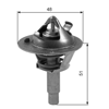 GATES TH38490G1 - Termostat - Mercedes W203-204-209-211
