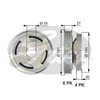 GATES TVD1075 - Krank Kasnagi - Fiat Albea-doblo-linea