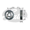 GATES TVD1117 - Krank Kasnagi - Bmw F20-f20 Lci-f21-f21 Lci-f30-f30 Lci-f31-f35-f35 Lci Mini R55-r56-r57-r58-r59-r60-r61