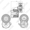 GMB GAT22450 - V Kayis Gergisi Komple - Fiat Ducato Iii-daily Iv