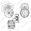 GMB GAT32340 - V Kayis Gergi Rulmani - Ford Transit V-184