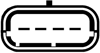 HELLA 142-111 - Hava Debimetresi - Ford 206/207/bipper/fiesta
