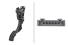 HELLA 496-701 - Gaz Pedali - Vw Golf4-bora-amarok-polo-cordoba-ibiza-fabia