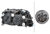 HELLA 513-011 - Far - Av Benz Actros Mp2 / Mp3 3344 S