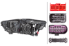 HELLA 976-121 - Far Sag - Vw A6