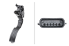 HELLA 978-731 - Gaz Pedali - Renault Captur/clio Iv