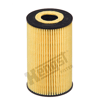 HENGST D208 - Yag Filtresi - Vw Golf5-passat-caddy-jetta-t5-t6-a3-leon-crafter