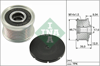 INA 10 - Alternatör Rulmani - Bmw E81-e82-e87-e88-e90-e91-e92-e93-e60-e61-x5 E70