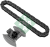 INA 10 - Eksantrik Zincir Seti - Psa 307/308/407/partner Tepee/c4/c5/focus/c-max