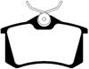 M.MARELLI 323700000500 - Fren Balatasi Arka - Vw Golf3-golf4-golf5-jetta-passat-a3-toledo-octavia