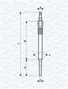 M.MARELLI 060900200606 - Kizdirma Bujisi - Vw Golf5-jetta-passat-a3-leon