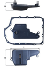 MAHLE HX193D - Sanzuman Yag Filtresi - Japon Mazda 3 (bm, Bn) : Cx3 (dk) 15- : Mazda 6 (gj, Gl) 13-18