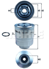 MAHLE KC256D - Yakit Filtresi - Japon Crv (rd, Re)