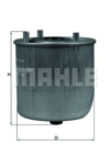 MAHLE KL780 - Yakit Filtresi - Ford Focus Courier Fiesta Mondeo Mazda Ii S40 S60