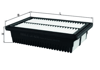 MAHLE LX4238 - Hava Filtresi - Kore I20/bayon