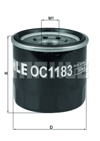 MAHLE OC1183 - Yag Filtresi - Japon Mazda 3 (bm, Bn) : Mazda 6 (gj, Gl) 2.0 13-