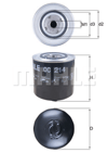 MAHLE OC214 - Yag Filtresi - Vw T4