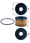 MAHLE OX191D - Yag Filtresi - Ford Transit V184/mondeo