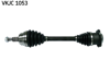 SKF 1053 - Aks Komple Ön Sol - Vw Golf4-bora