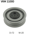 SKF 11000 - Eksantrik Gergi Rulmani - Vw Polo Classic-golf1-golf2-golf3-a80