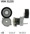 SKF 31220 - V Kayis Gergisi Komple - Vw Polo-cordoba-fabia