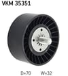 SKF 35351 - V Kayis Gergi Rulmani - Opel Captiva B Cruze Antara