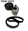 SKF 36055 - V Kayis Seti - Renault Clio/kango/megan Ii/modus/juke / Micra / Note / Qashqai