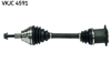 SKF 4591 - Aks Komple Ön Sol - Vw Golf5-jetta-caddy-passat