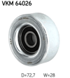 SKF 64026 - V Kayis Avare Kasnak - Japon Mazda 3 (bk, Bl)