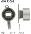 SKF 73005 - Triger Gergi Rulmani - Japon Civic (ej, Ek, El, Mb) : Hrv (gh) 1.6 99-05