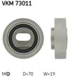 SKF 73011 - Balans Gergi Rulmani - Japon Accord (cb, Cc, Cd, Ce, Cg, Ch)