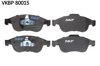 SKF 80015 - Fren Balatasi Ön - Renault Megane Iii Scenic Iii Fluence Duster Lodgy Captur I